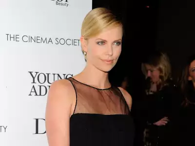 Charlize Theron In New York
