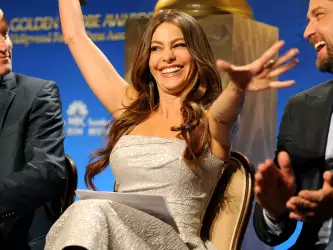 Sofia Vergara At Golden Globe Awards