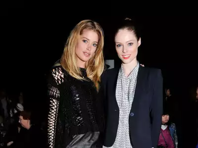 Doutzen Kroes At Fashion Show In NYC