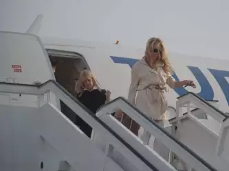 Pamela Anderson At Vienna Airport