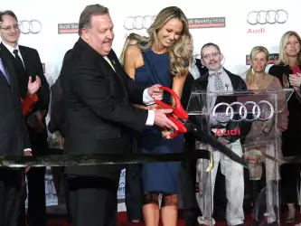Stacy Keibler At Grand Opening Of Audi