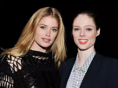 Doutzen Kroes At Fashion Show In NYC