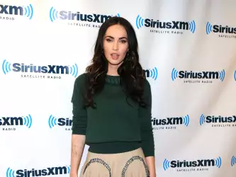 Megan Fox's Radiant Visit to SiriusXM Radio in New York