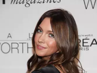 Katie Cassidy At Hearst Tower