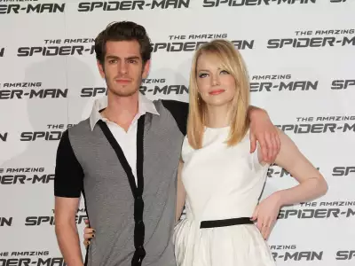 Emma Stone at The Amazing Spider-Man Press Conference in Rome Wallpaper