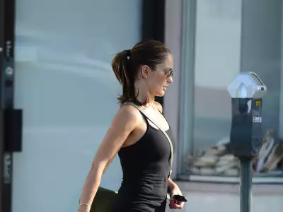 Minka Kelly Out And About Candids In Hollywood