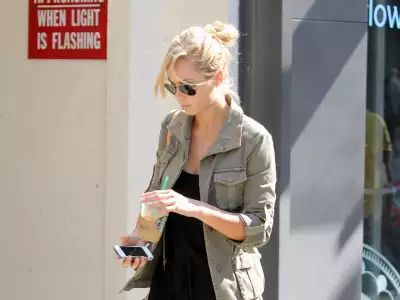 Laura Vandervoort Out And About Candids In Vancouver