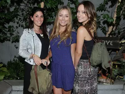 Olivia Wilde at Alternative Apparel Shopbop Bag Launch in New York, showcasing her stylish and fashionable presence
