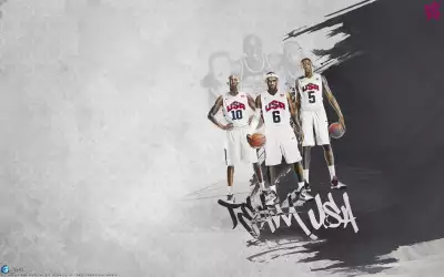 Kobe LeBron Durant2 USA Dream Team Wallpaper BasketWallpapers.com 