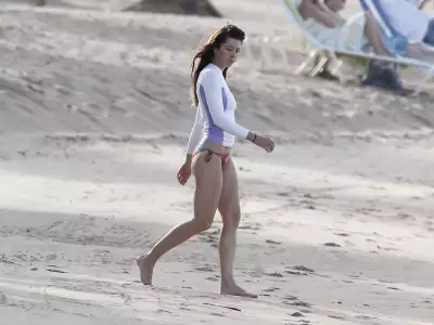 Jessica Biel enjoying her beach vacation in Puerto Rico