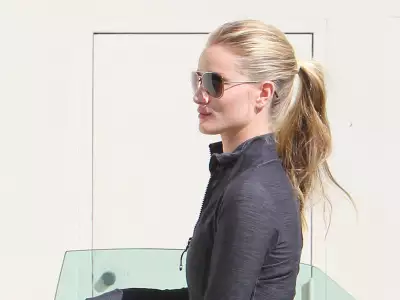Rosie Huntington Whiteley Out And About Gym Candids In Beverly Hills
