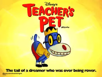 Teacher's Pet Cartoon Wallpaper: The Tail of a Dreamer Who Was Over Being Rover