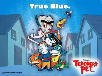 Teacher's Pet Cartoon Wallpaper: True Blue