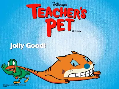 Teacher's Pet Cartoon Wallpaper: Jolly Good!