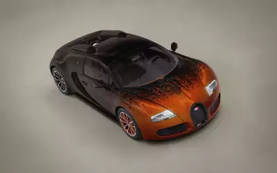 Bugatti Veyron Grand Sport Bernar Venet2