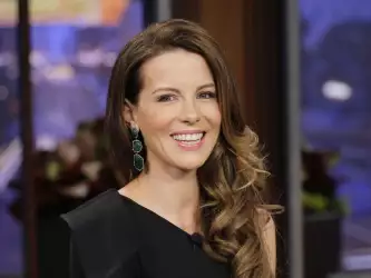 Kate Beckinsale Radiates Elegance on 'The Tonight Show' in Los Angeles