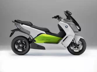 Motorcycle BMW C Evolution Side View