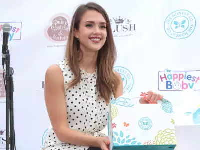 Jessica Alba Luxury Baby And Toddler Show Premiere In Los Angeles