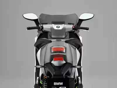 BMW C Evolution: Unveiling the Stylish Back View