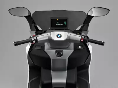 Motorcycle BMW C Evolution