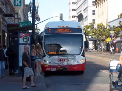Exploring San Diego: A Ride on Bus Number 7 through Downtown