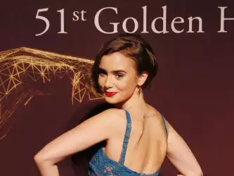 Lily Collins Dazzles at the 51st Annual Golden Horse Awards in Taiwan