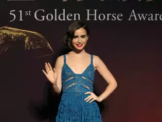 Lily Collins 51st Annual Golden Horse Awards In Taiwan