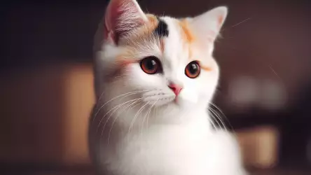 Adorable Calico Kitten Wallpaper