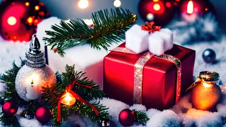 Festive Delight: Unwrapping the Magic of a Christmas Gift Package