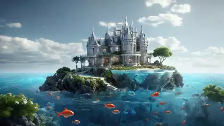 Luxury Island Castle