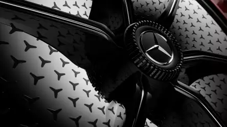 MercedesBenz Concept CLA Class Wheel with Emblem Wallpaper