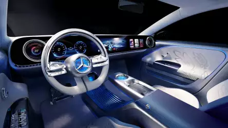 Futuristic and Amazing Interior of MercedesBenz Concept CLA Class