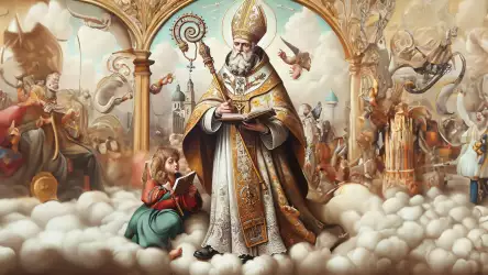 Saint Nicholas in His World: A Glimpse into the Enchanting Realm