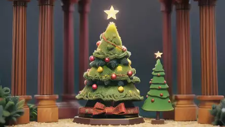 Tiny Treasures: The Charm of a Small Christmas Tree