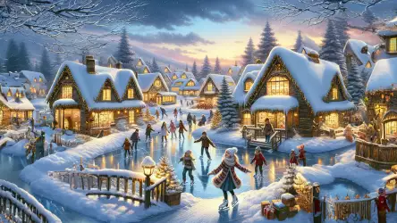 Winter Wonderland Village