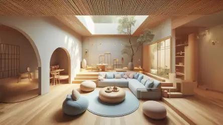 Serene Zen Living Room