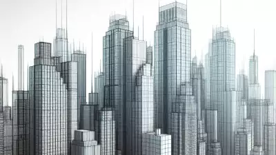Illustrated City Blueprints - Skylines and Skyscrapers