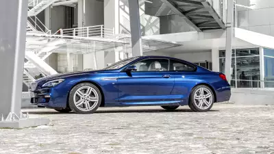 Blue BMW 6 Series Coupe Wallpaper