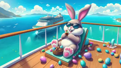 Easter Bunny Cruise Adventure Wallpaper