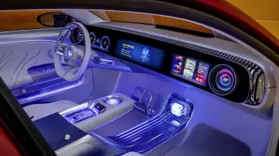 Mercedes-Benz Concept CLA Class Interior Wallpaper