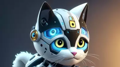 RoboCat Debut Wallpapers - A Techno-Feline Marvel