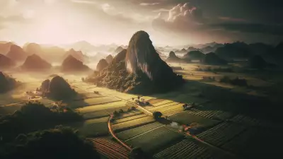 Serene Mountain Valleys at Sunrise Wallpaper