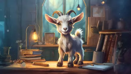 Charming Little Goat