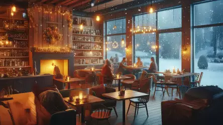 Cozy Winter Café Retreat