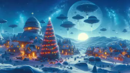 Intergalactic Winter Wonderland