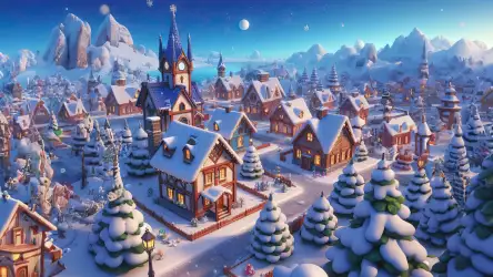 Winter Wonderland Village