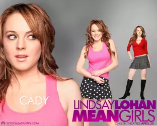 LIndsay Lohan as Cady in Mean Girls